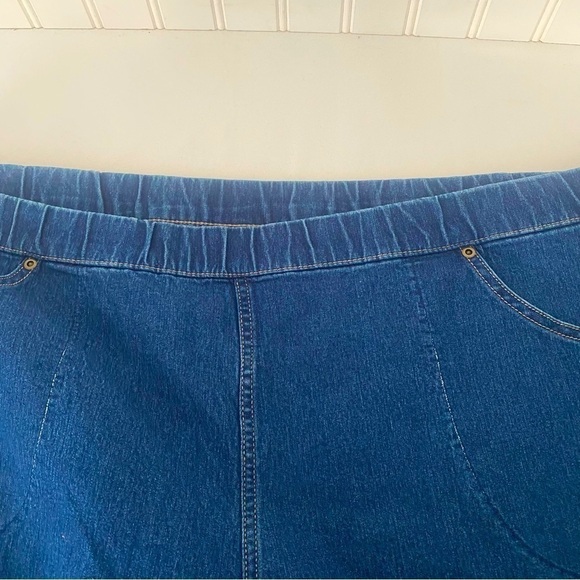 Just My Size Women’s Plus Size Petite 3X (22W/24W) Elastic Waist Pull-On Pant - Picture 4 of 6